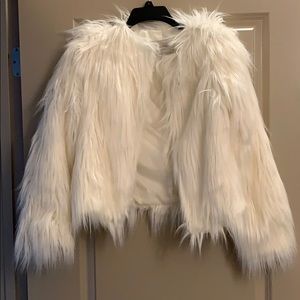 NWT Faux fur jacket